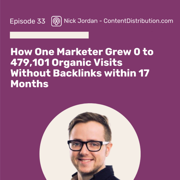 How One Marketer Grew 0 to 479,101 Organic Visits Without Backlinks within 17 Months artwork