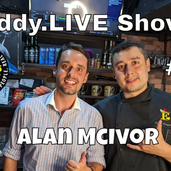 Eddy LIVE Show ep. 135, Alan McIvor #Taiwanenglishpodcast #Taiwanpodcast artwork