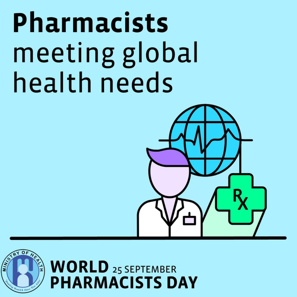 Today is World Pharmacists Day 2024 artwork