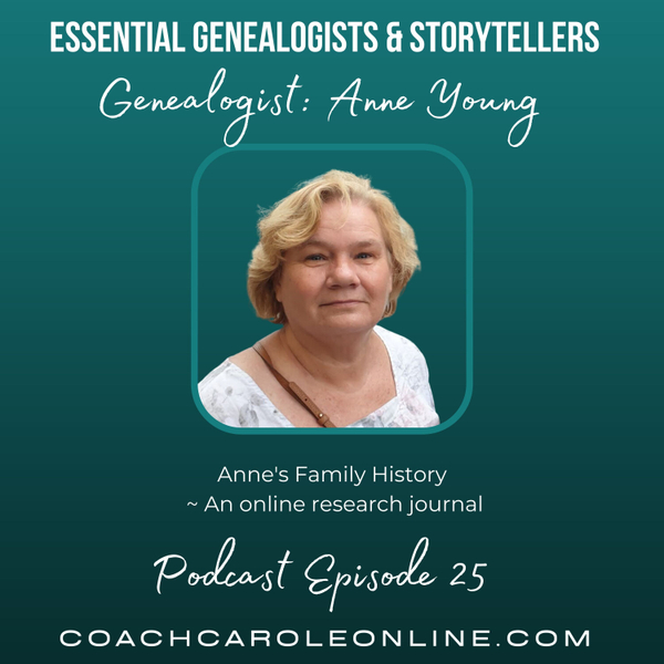 Interview with Genealogist Anne Young artwork
