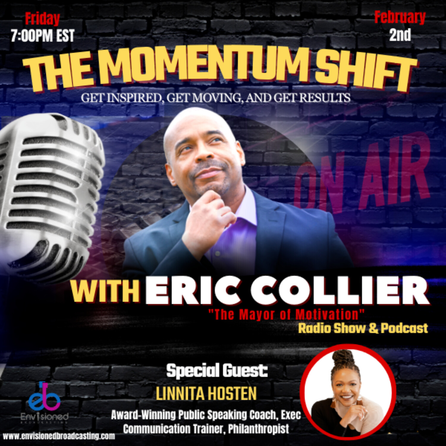 Linnita Hosten Discussing How Belief in Yourself Opens the Door of Opportunity episode artwork