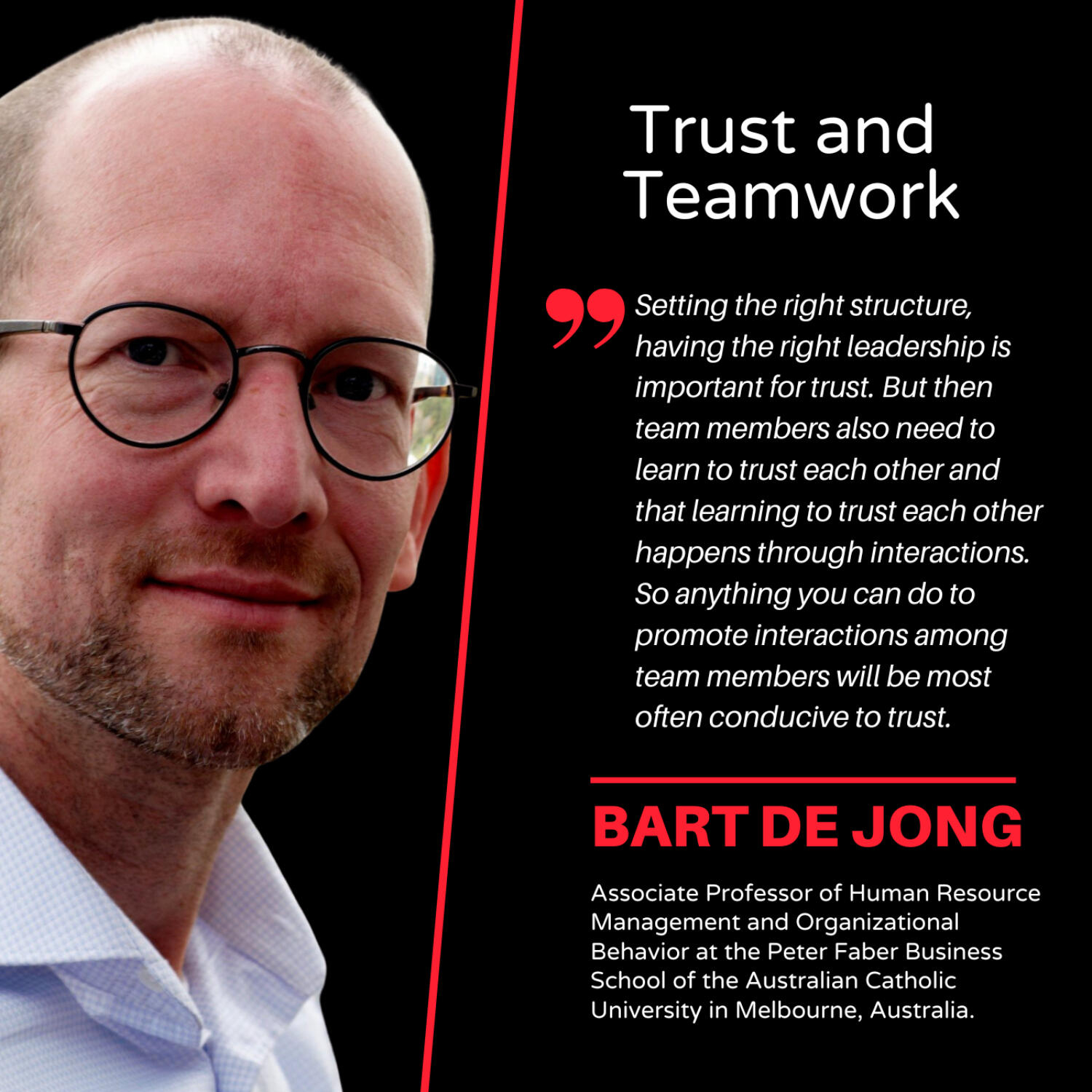 Trust and Teamwork