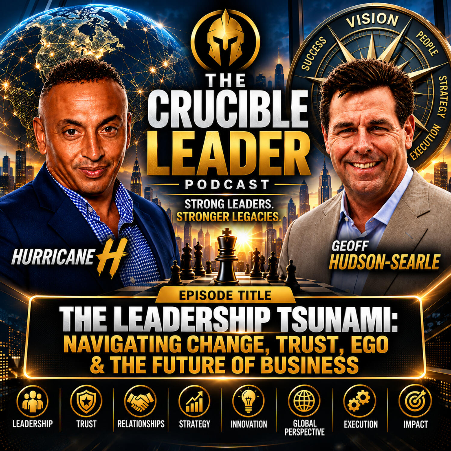 The Leadership Tsunami: Navigating Change, Trust, Ego & the Future of Business