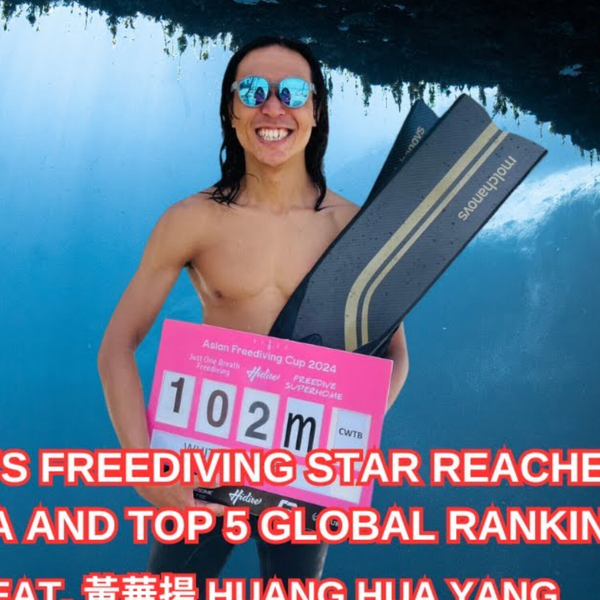 Taiwan Freediving Star Reaches #1 in Asia and Top 5 Globally!| ELP 255 artwork