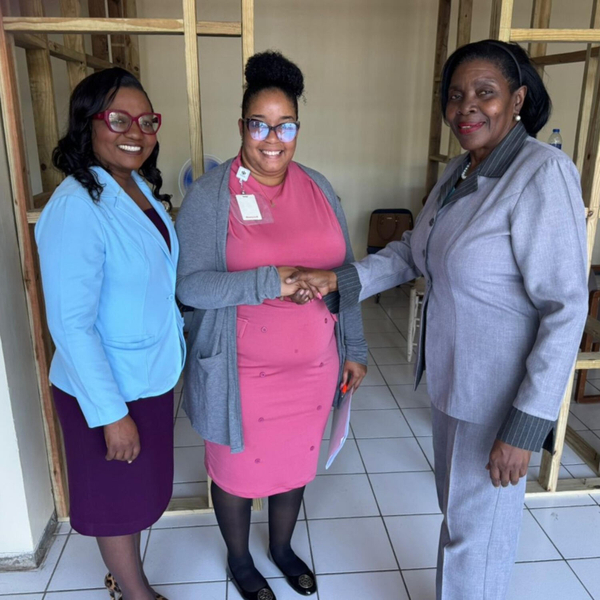 Minister for Equity Undertakes Familiarization Tour of Cornerstone and Saint Lucia Crisis Centre artwork