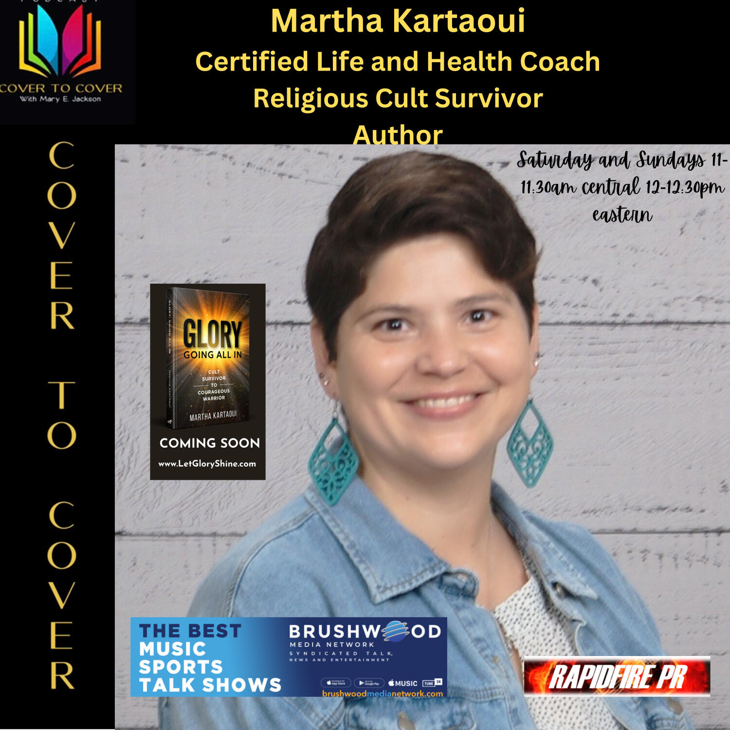 Martha Kartaoui- Escaping a religious cult to thrive and coach others how to heal and live healthy lives.