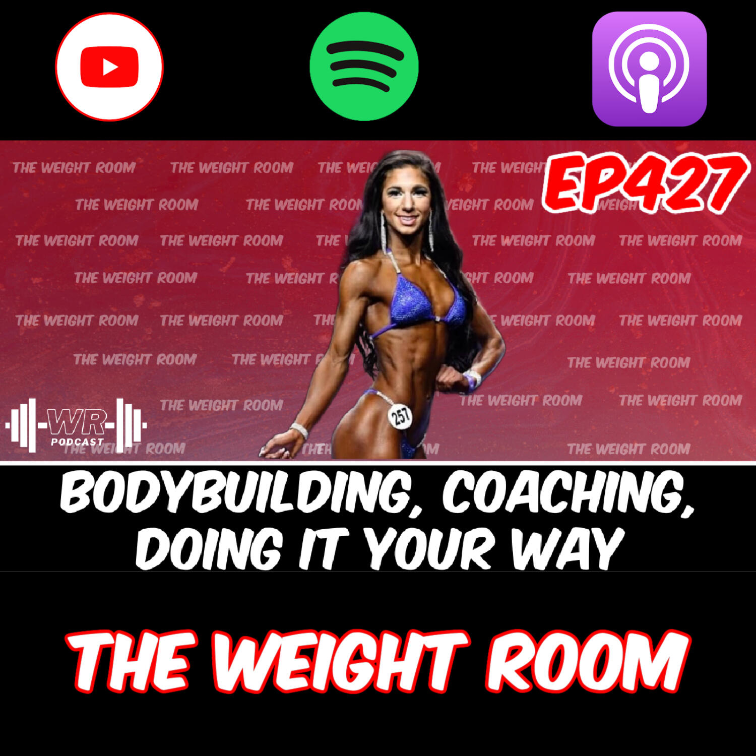 cover of episode EP427: Bodybuilding, Fitness Coaching and Doing it Your Way with Nadia Chiaramonte