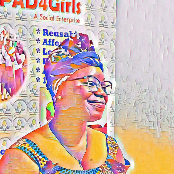 How to start a reusable sanitary pad industry from scratch in Liberia with Naomi Tulay-Solanke artwork