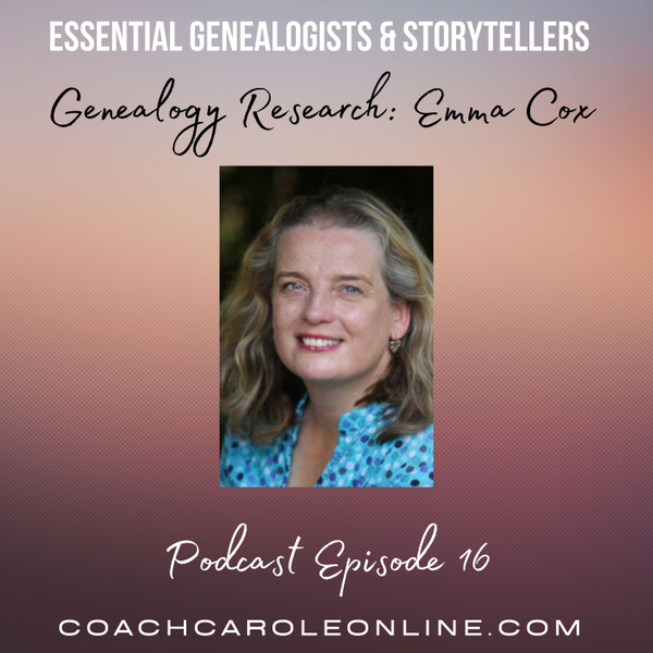 Genealogy Research: Interview with Emma Cox artwork