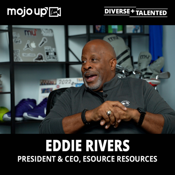 Eddie Rivers: Mojo Up Live - Diverse + Talented with Travis Brown artwork