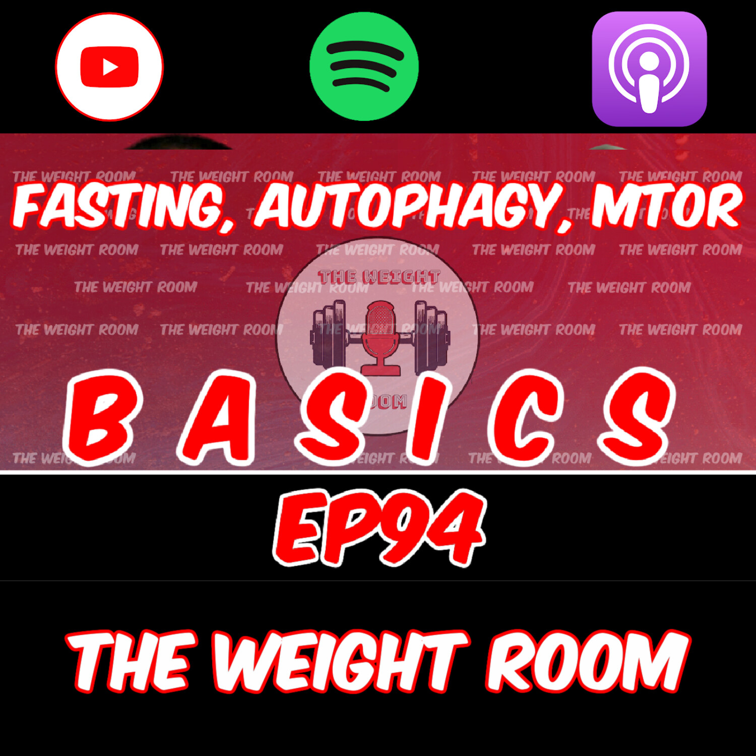 cover of episode EP94: Fasting and Autophagy, THE BASICS: What is it, History, Protocols. MORE