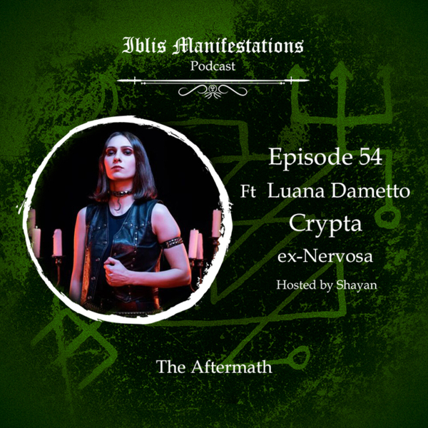 #54 The Aftermath ft Luana Dametto ( CRYPTA / ex- NERVOSA ) artwork