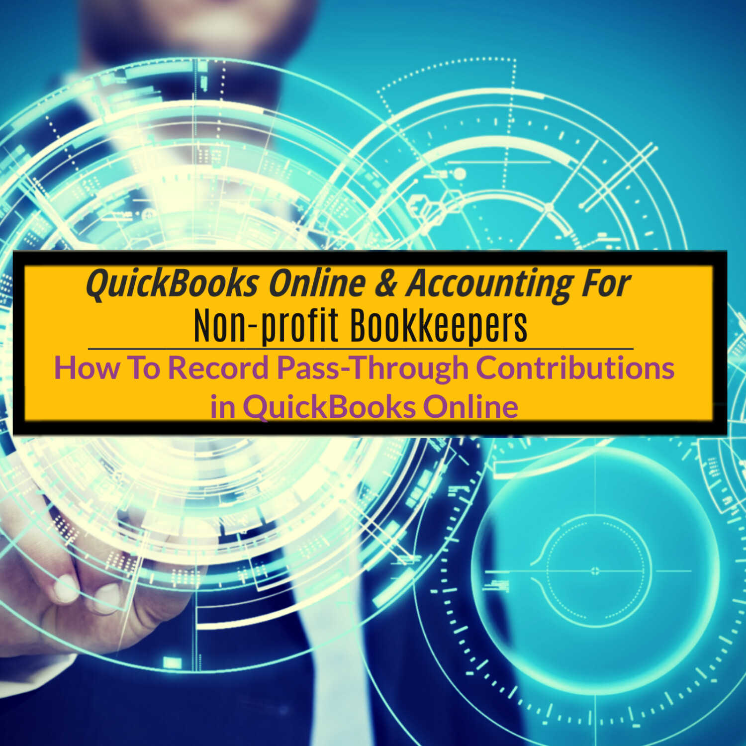 How To Record Pass-Through Contributions in QuickBooks Online