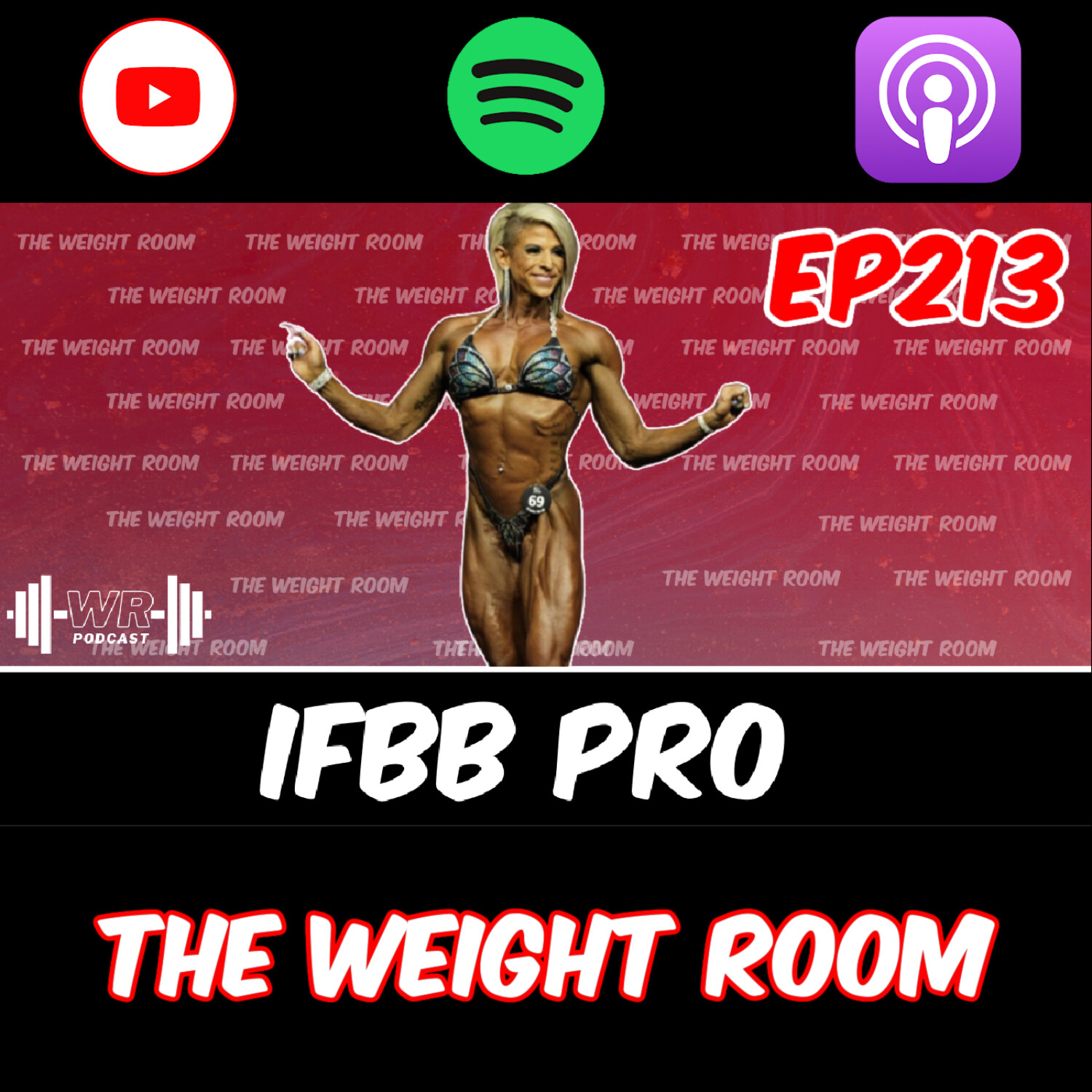 cover of episode EP213: IFBB Pro Mandy Harbin on Bodybuilding, Mindset, Training in a Small Town and MORE