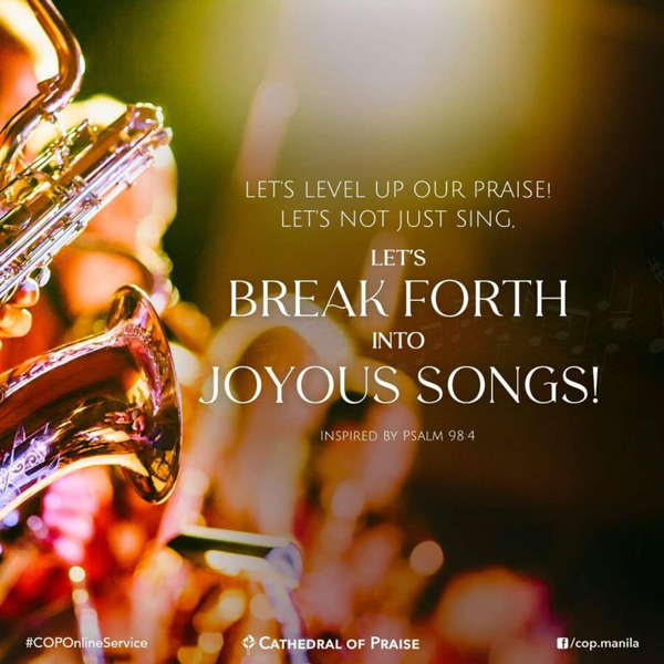Psalm 146:1 to 2- Break Forth into Joyous Songs to God! artwork