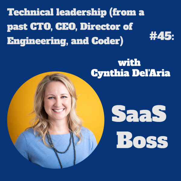 Technical leadership (from a past CTO, CEO, Director of Engineering, and Coder), with Cynthia Del'Aria artwork