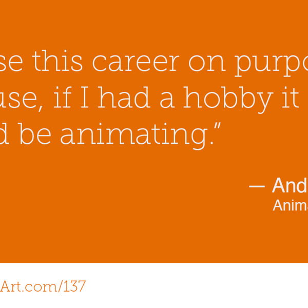 137 -  Purposefully choosing a career with Andrew Ford artwork