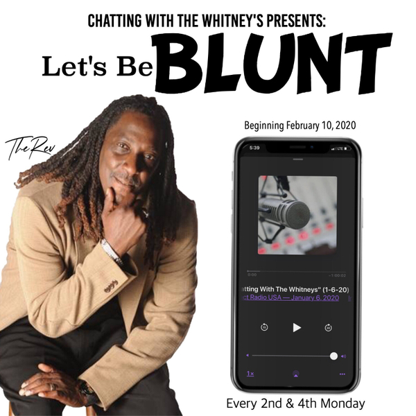 "Let's Be Blunt - With The Rev" (7-27-20) artwork