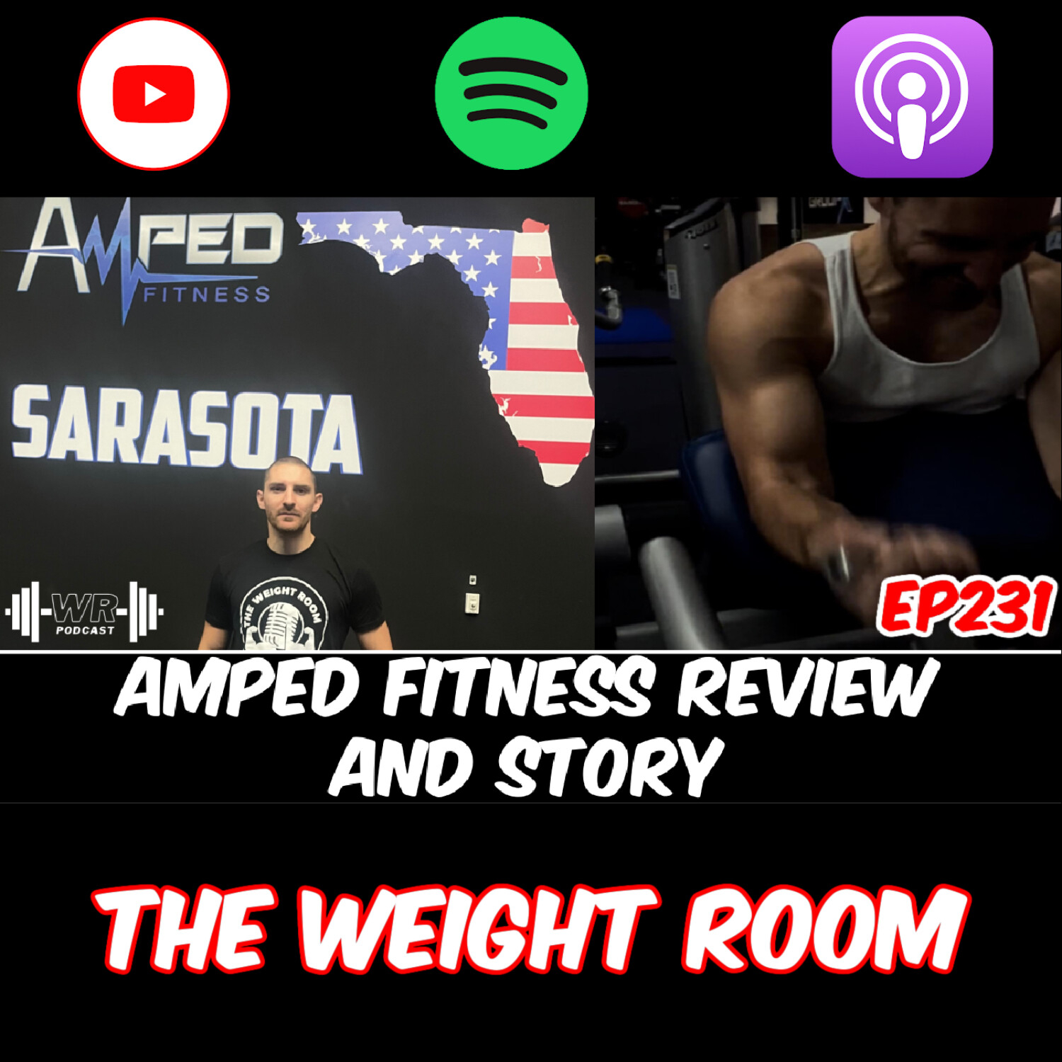 cover of episode EP231: Amped Fitness Gym Review and Crazy Story