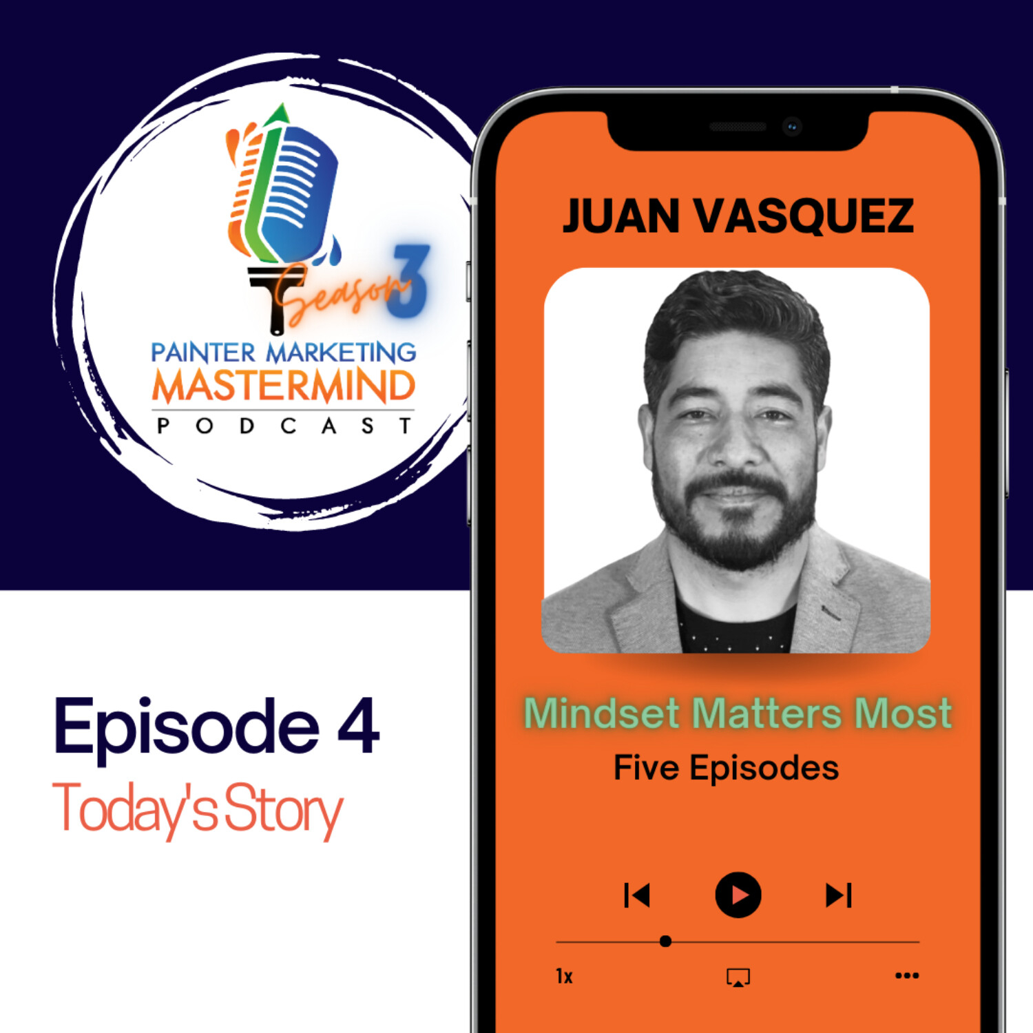 Interview with Juan Vasquez of Illusions Painting - "Mindset Matters Most" Episode 4