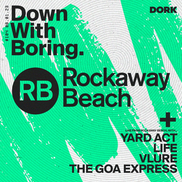 Down With Boring #0104: Rockaway Beach artwork
