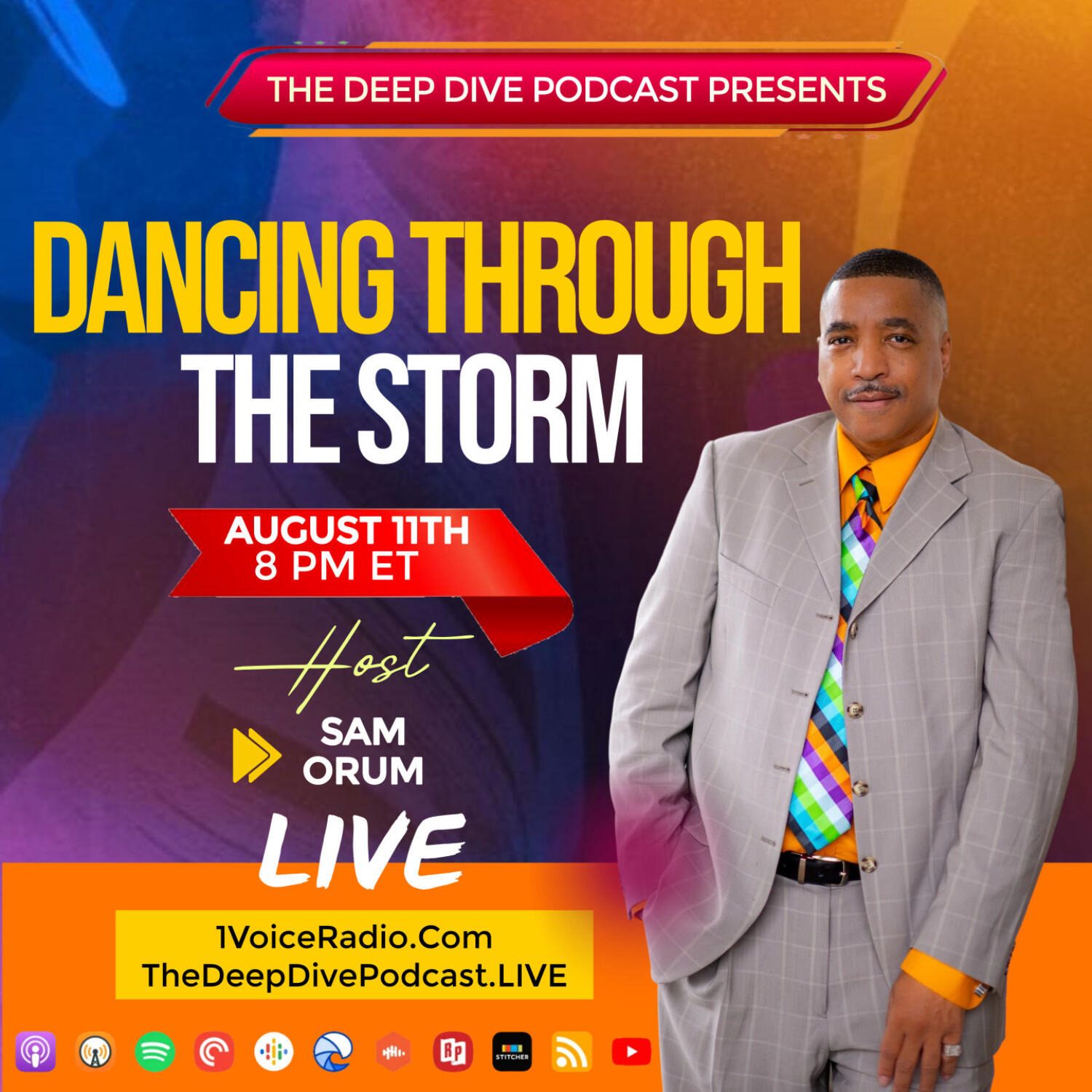 Dancing through the storm!