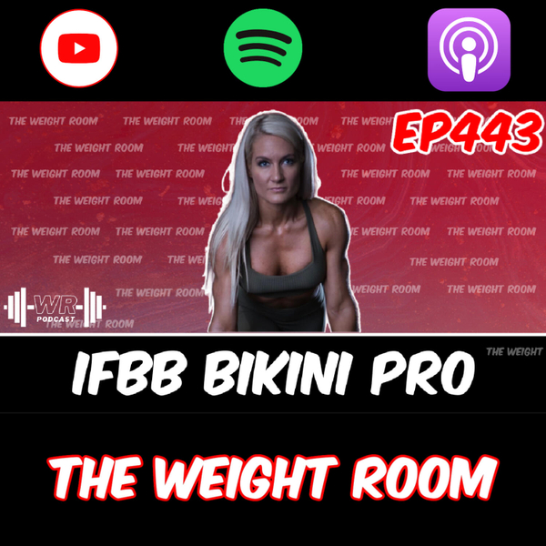 EP443: IFBB Bikini Pro Bodybuilder Mariska Pretorius artwork