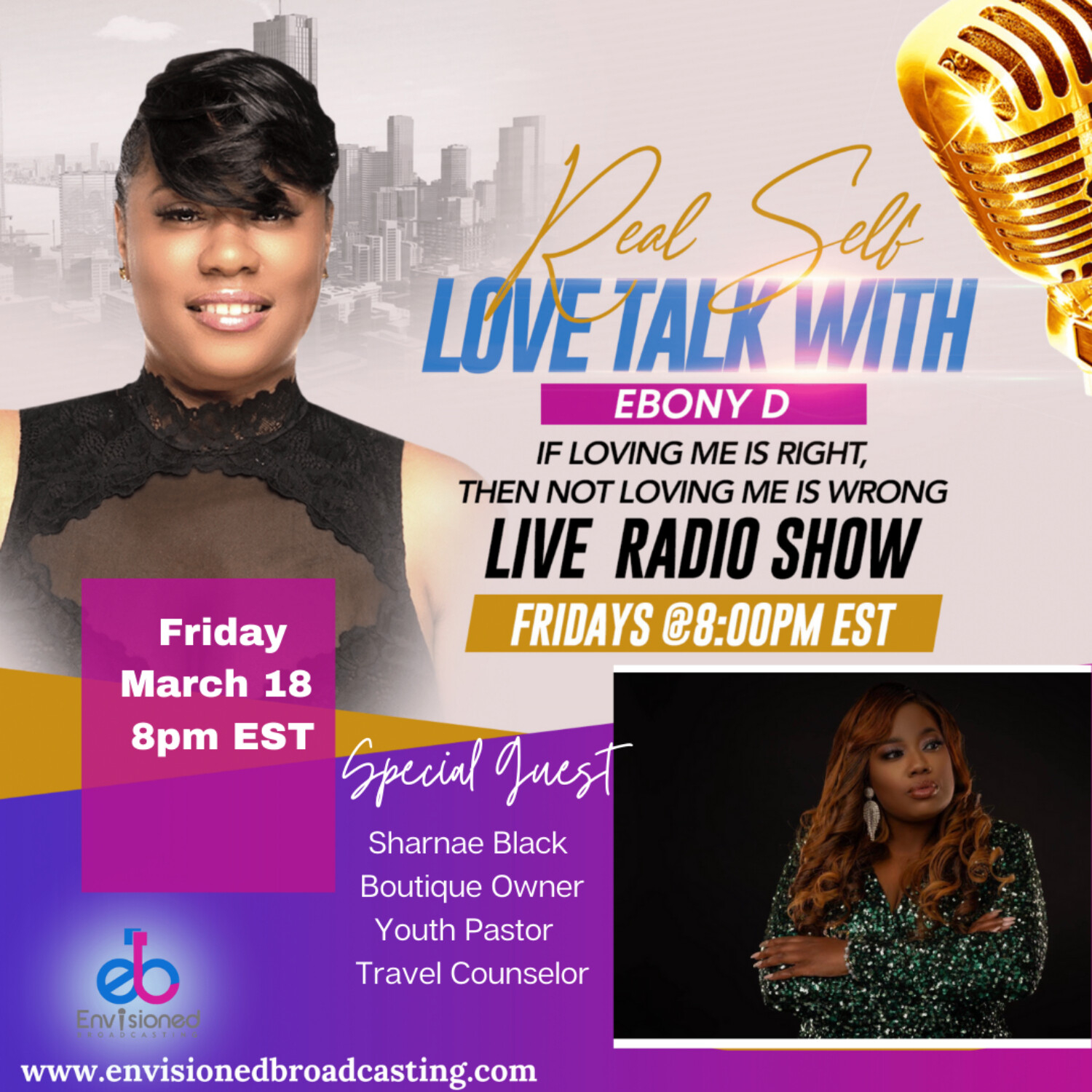 Real Self Love Talk with Ebony D