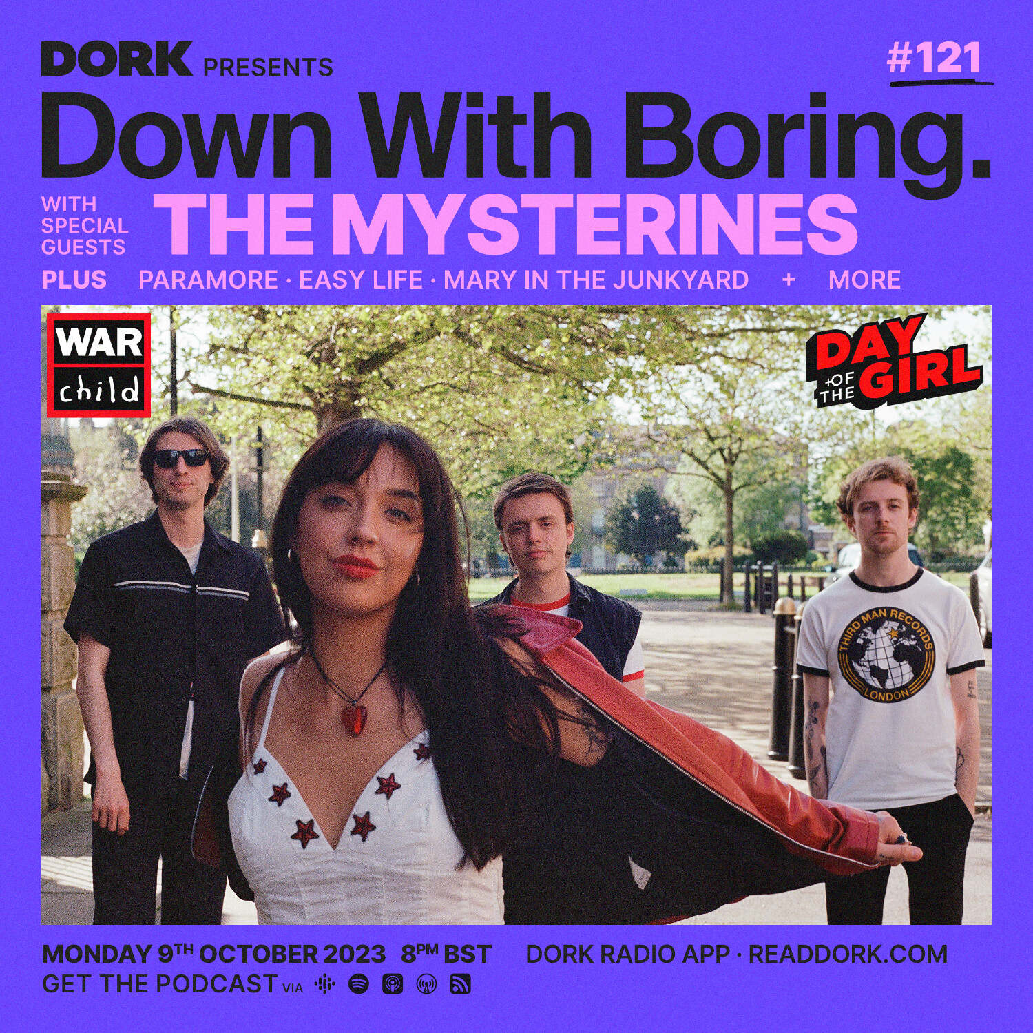 cover of episode Down With Boring #0121: The Mysterines