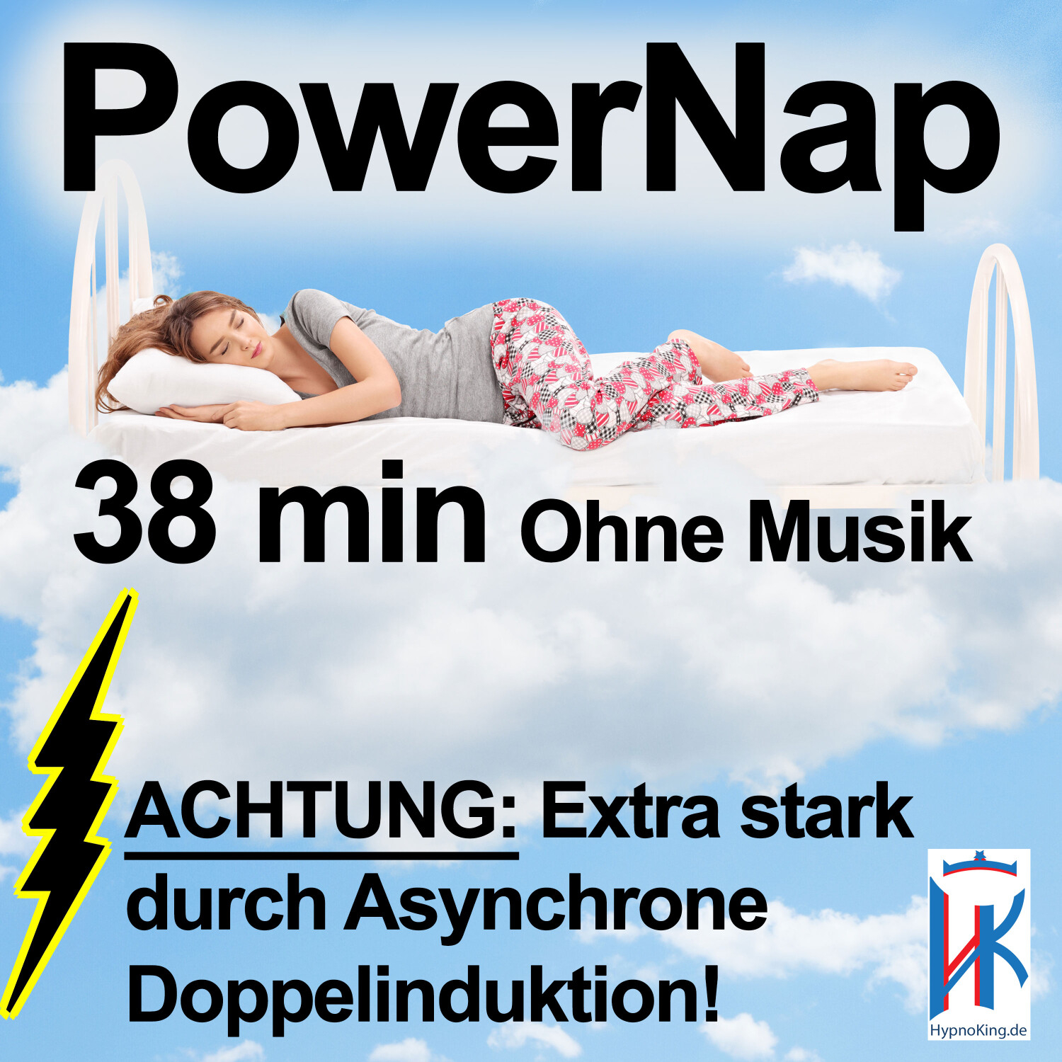 Power Nap 38 min ⚠️Extra stark! ﻿Asynchrone Doppelinduktion💥 Schlafquickie Mittagsschlaf Meditation episode artwork