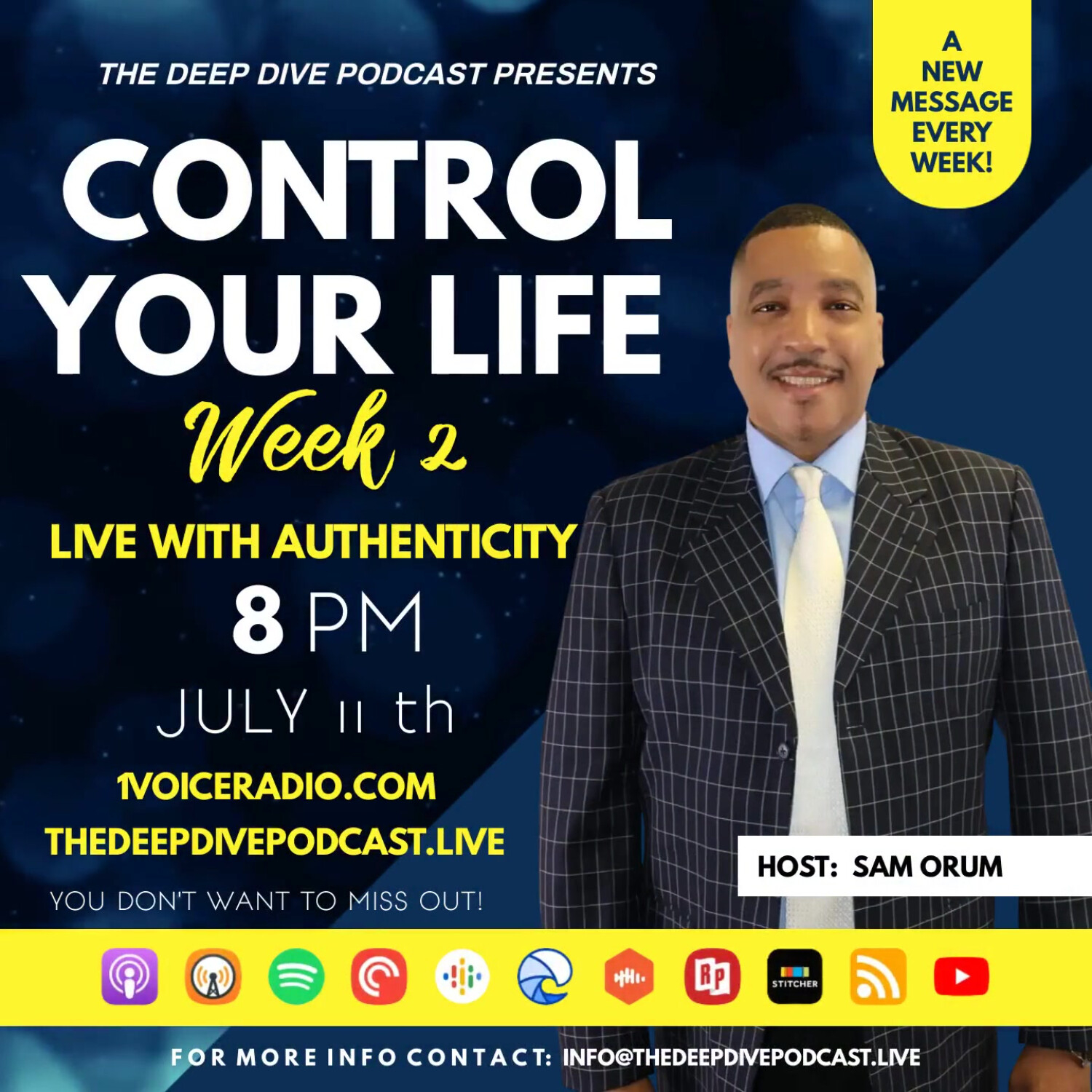 Control Your Life Week 2