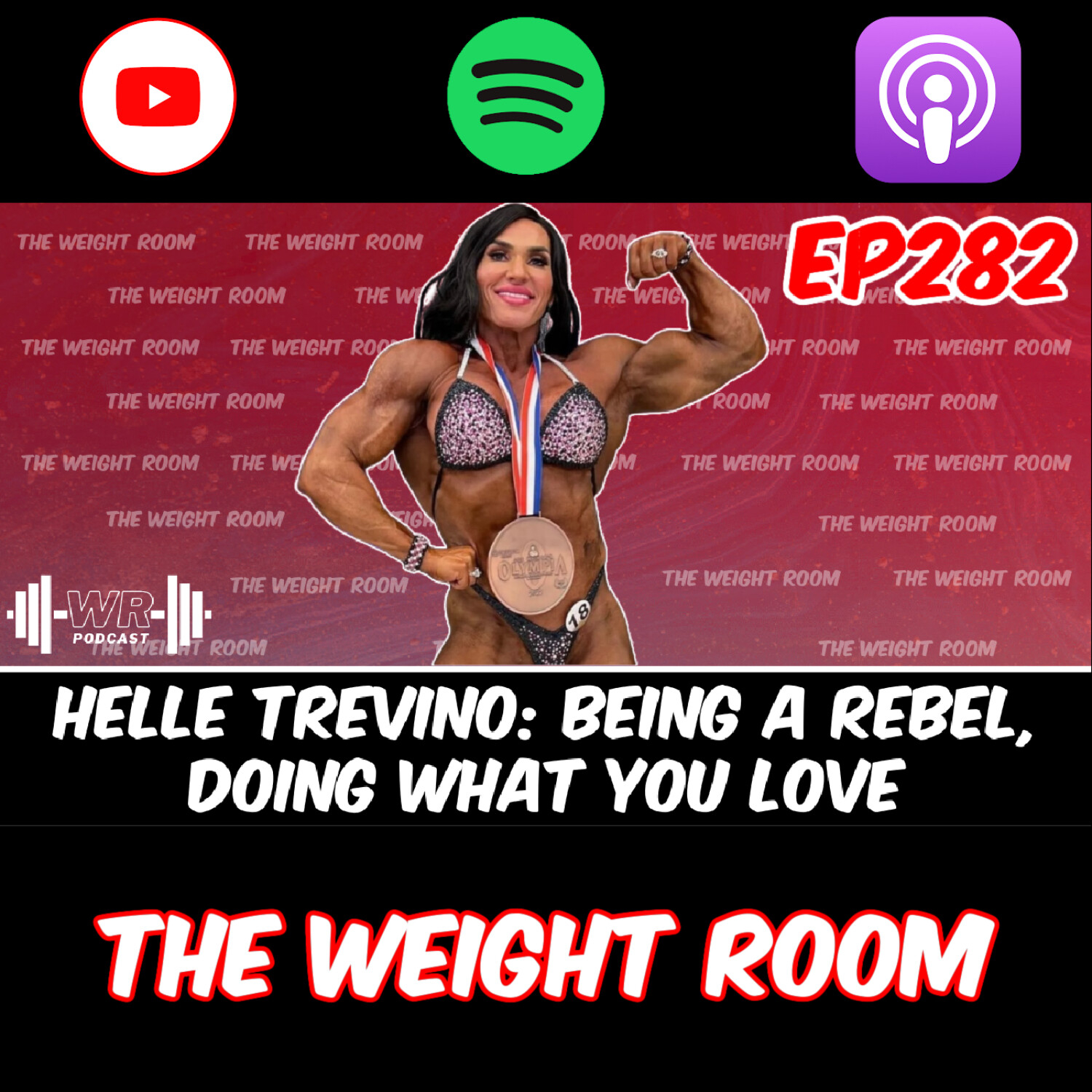 cover of episode EP282: Olympian and Bodybuilding Legend Helle Trevino on Being a Rebel, Overcoming Obstacles, & MORE