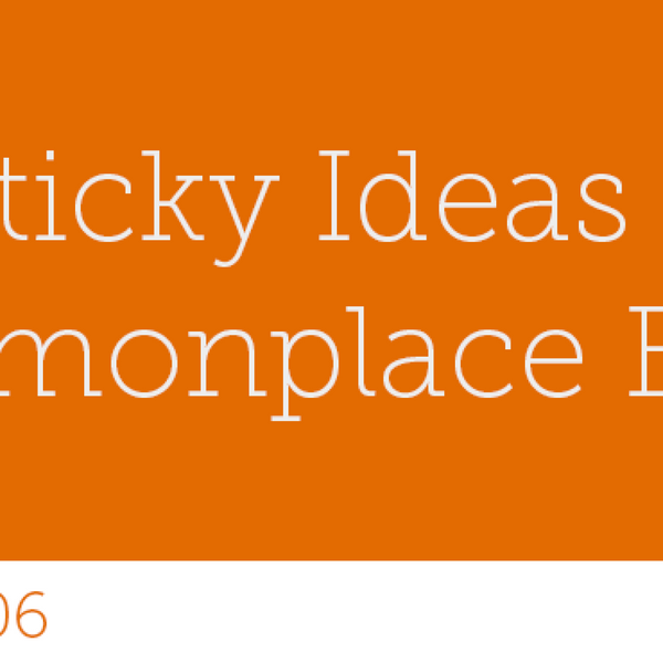 106 – Sticky ideas & commonplace books artwork