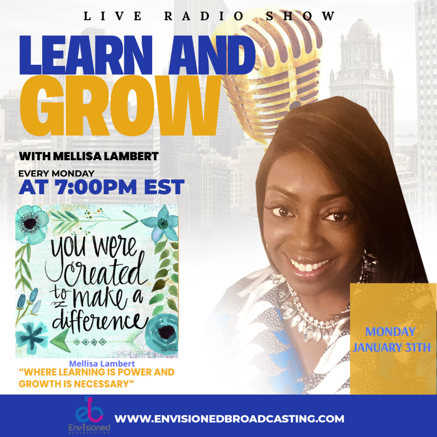 Learn and Grow with Mellisa Lambert