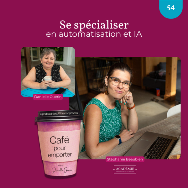 Entrevue avec Stéphanie Beaubien - Spécialisation automatisation et IA artwork
