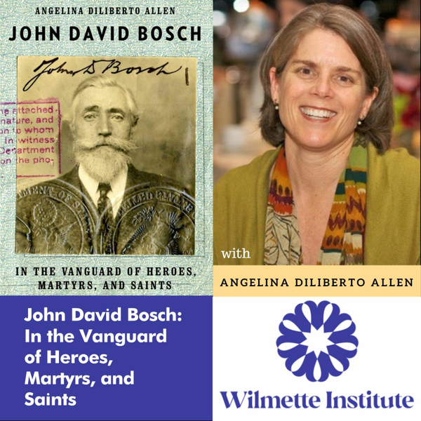 072 John David Bosch In The Vanguard Of Heroes, Martyrs, And Saints - Angelina Diliberto Allen artwork
