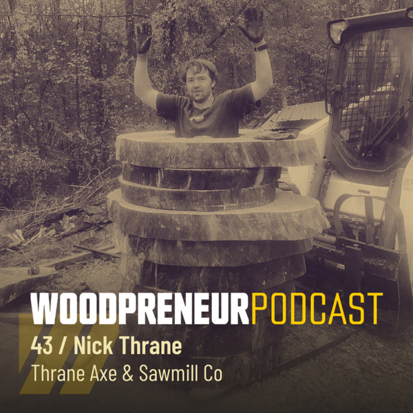 Nick Thrane: Thrane Axe & Sawmill Co artwork