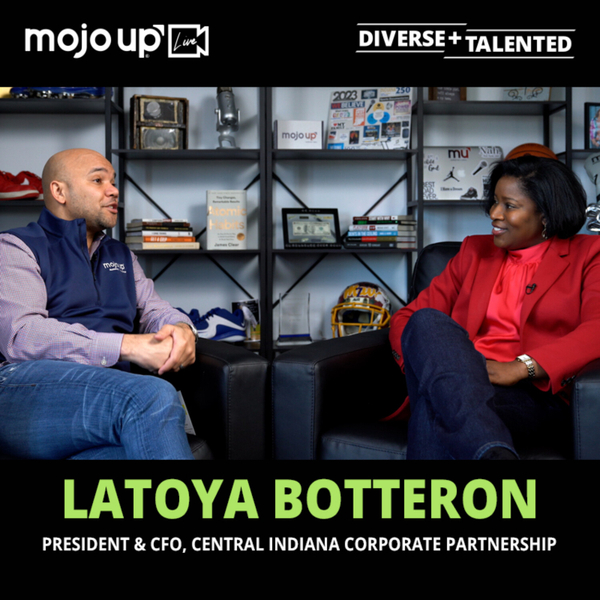 Latoya Botteron: Mojo Up Live - Diverse + Talented with Travis Brown artwork