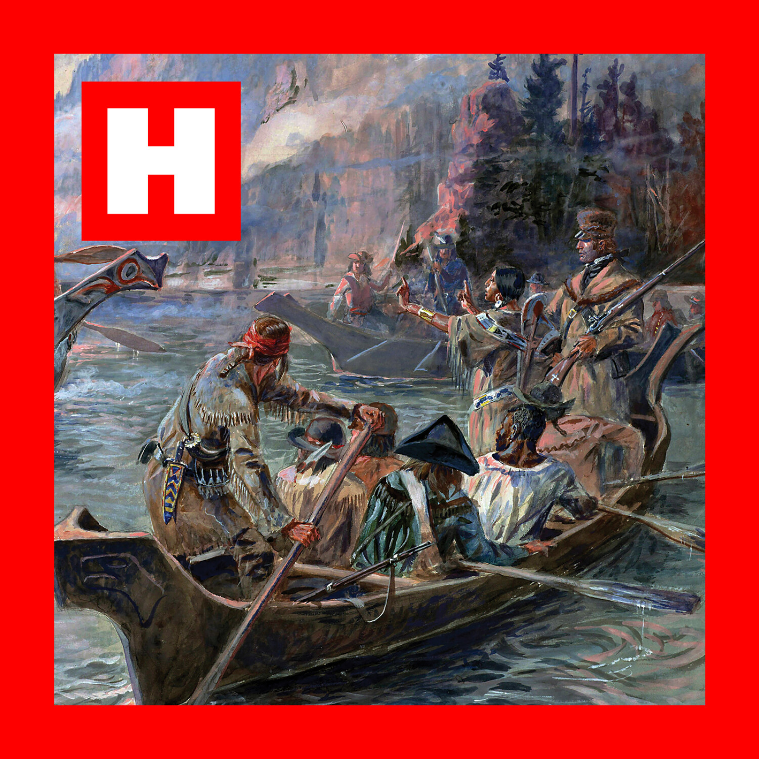 Lewis and Clark's race against Spain episode artwork
