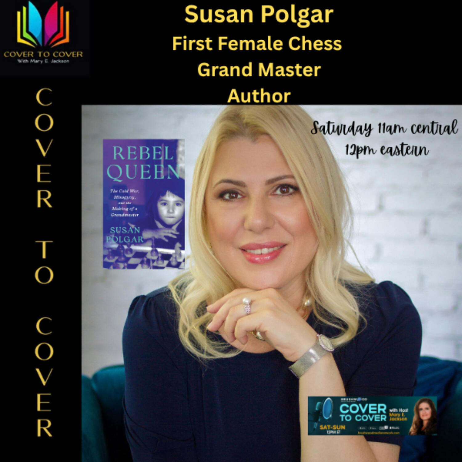 Susan Polgar - Rebel Queen: The Cold War, Misogyny, and the Making of a Grandmaster episode artwork