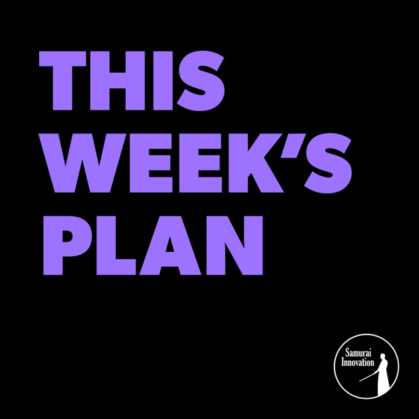 S1-EP000-About This Week's Plan Show by Shane Fielder artwork