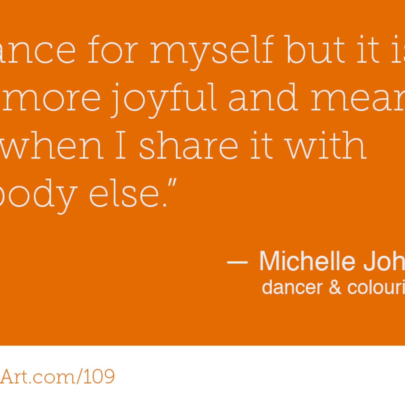 109 - Dancing, Teaching & Doodling with Michelle Johnson - podcast episode cover