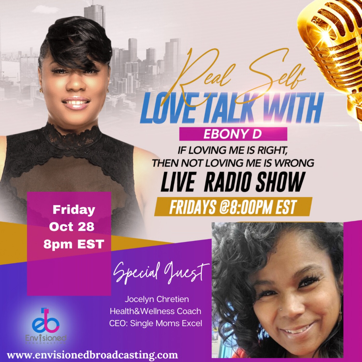 Real Self Love Talk with Ebony D