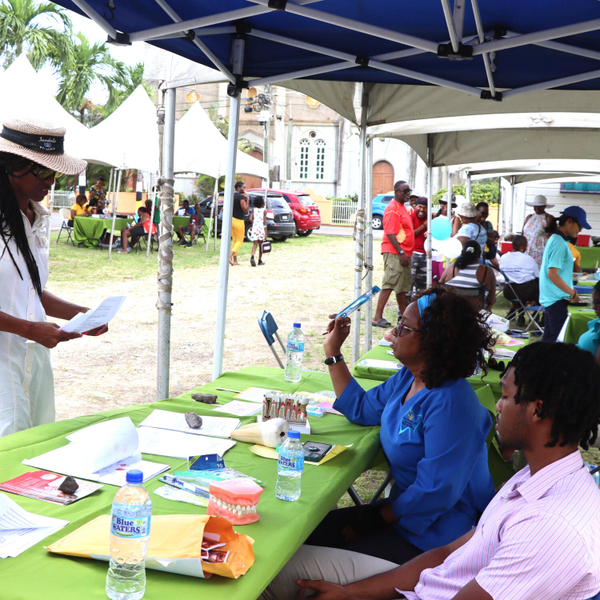 Ministry of Health promotes wellness at the 2024 Gros Islet Reunion Fair artwork