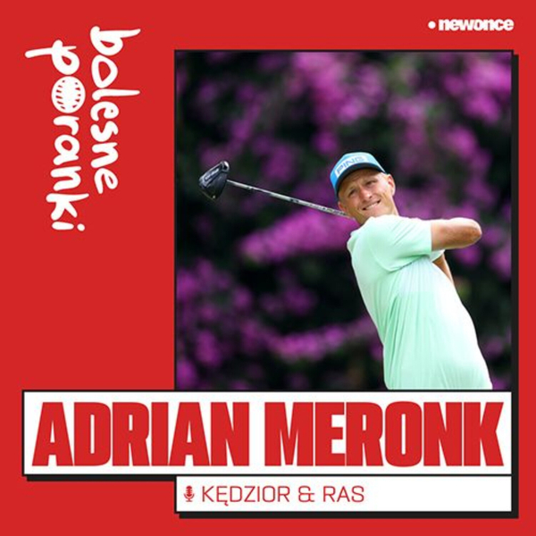 Golfista na Olimpiadzie. Adrian Meronk artwork