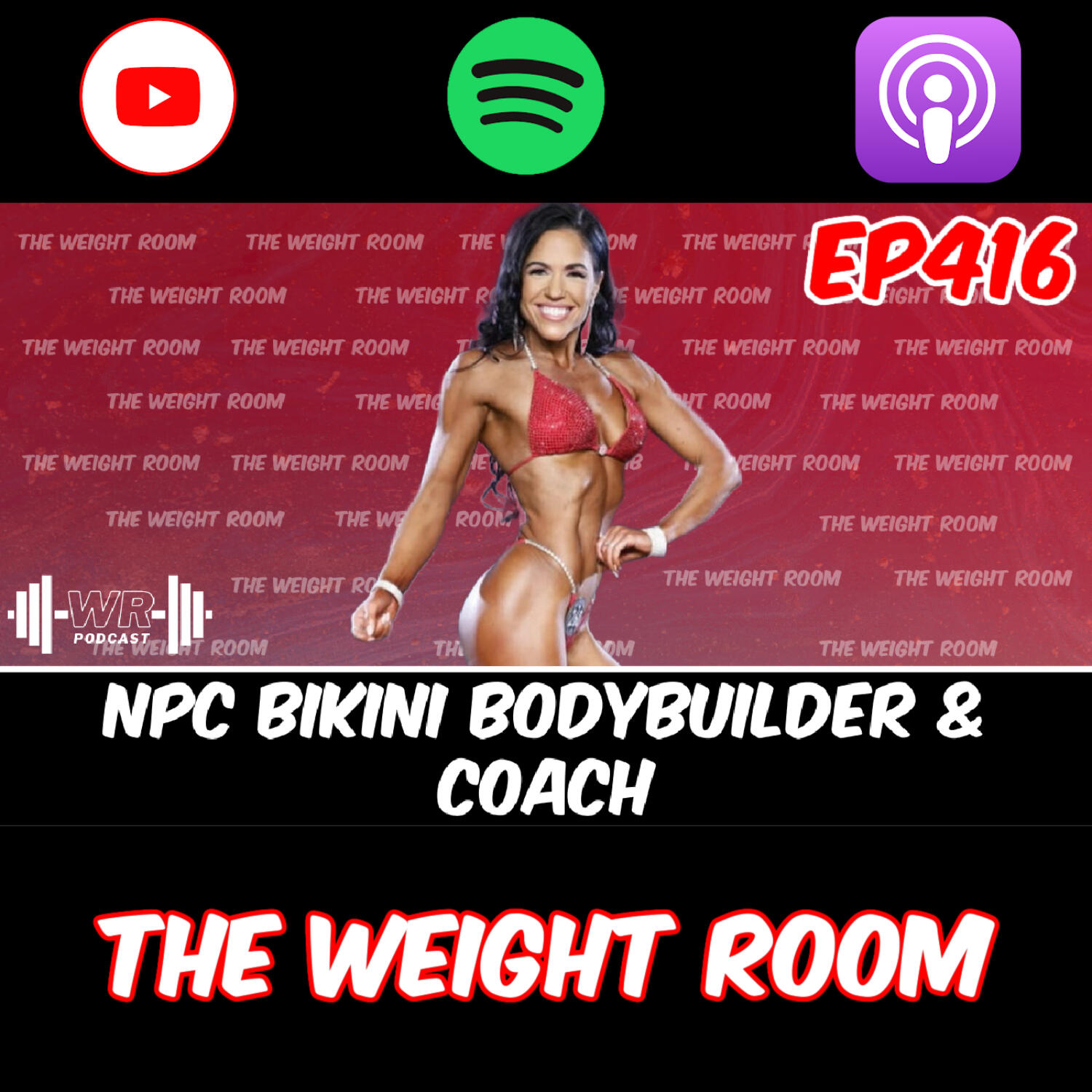 cover of episode EP416: NPC Bikini Bodybuilder and Fitness and Bodybuilding Coach Brittni Shae