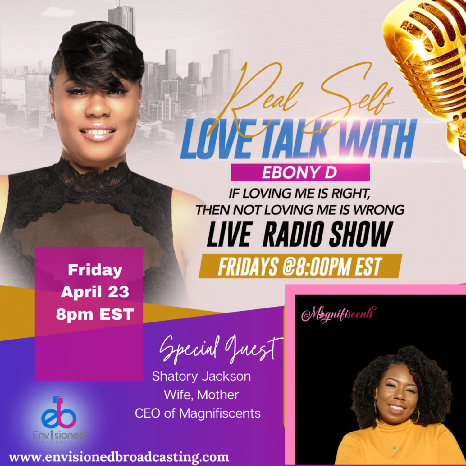 Real Self Love Talk with Ebony D