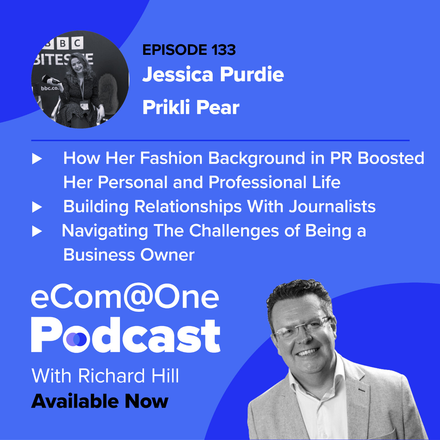 E133: Jessica Purdie - Growing an SME in the Fashion Industry While Navigating the Challenges of Being a Business Owner episode artwork