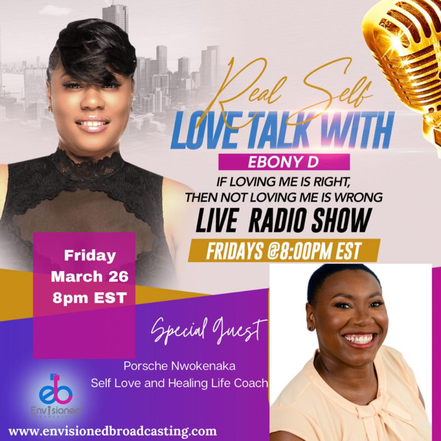 Real Self Love Talk with Ebony D