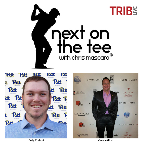 S13, Ep 19: Pitt Johnstown Men's Head Coach Cody Trabert on College Golf Success, Player Development & Winning Team Culture + Pro Football Hall of Fame Insights & Stories with James Allen artwork